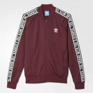 Adidas Original Taping Superstar Track Jacket ‼️NWT‼️